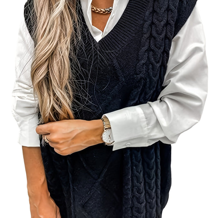 Lisanne | Gebreide Spencer met V-hals