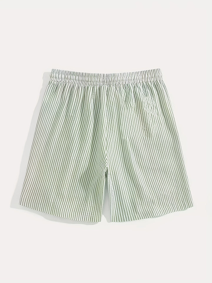 Tobias | Gestreepte Casual Short