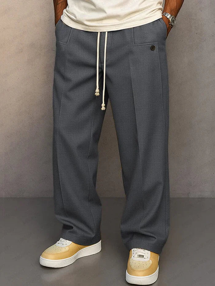 Berend | Comfortabele Casual Broek met Trekkoord