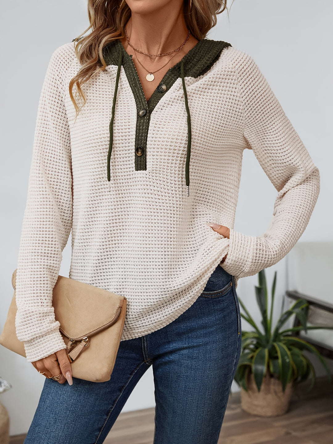 Ans | Zachte Getailleerde Hoodie