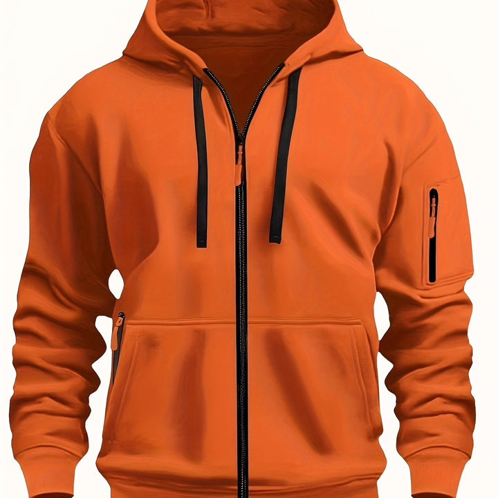 Duco | Comfortabele Sportieve Hoodie met Rits