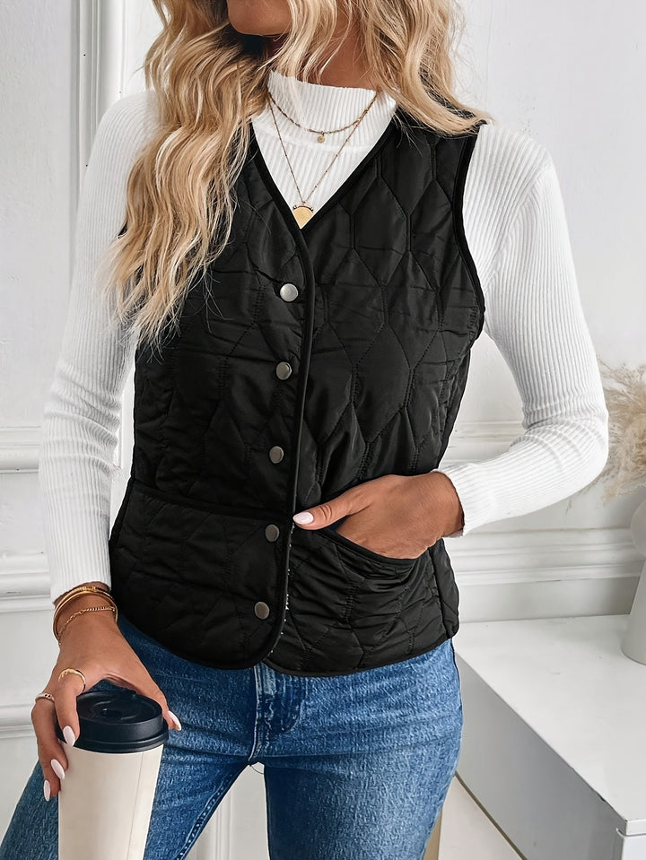 Miranda | Gevoerde Mouwloze Bodywarmer