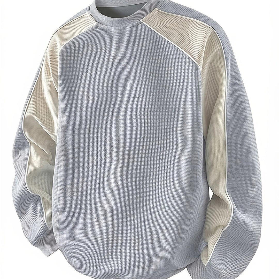 Jelle | Sportieve Colourblock Sweater