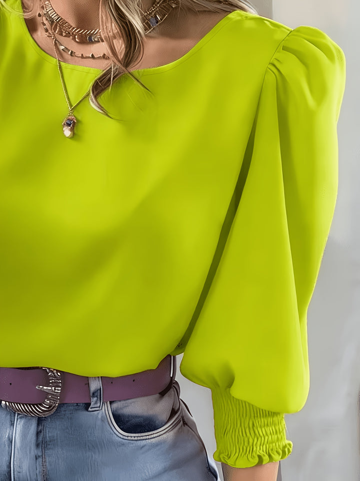 Mariëlle | Elegante Blouse met Pofmouwen