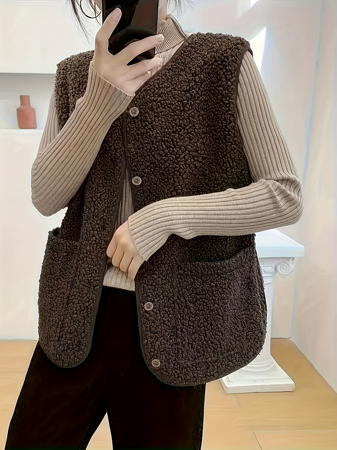 Ineke | Zachte Mouwloze Gilet