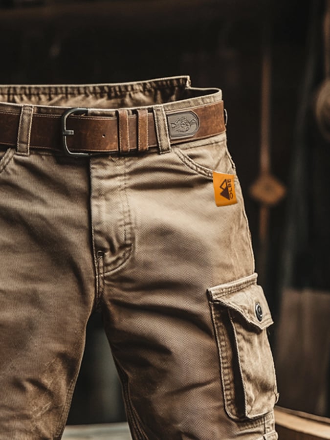 Adam | Premium Vintage Cargo Broek