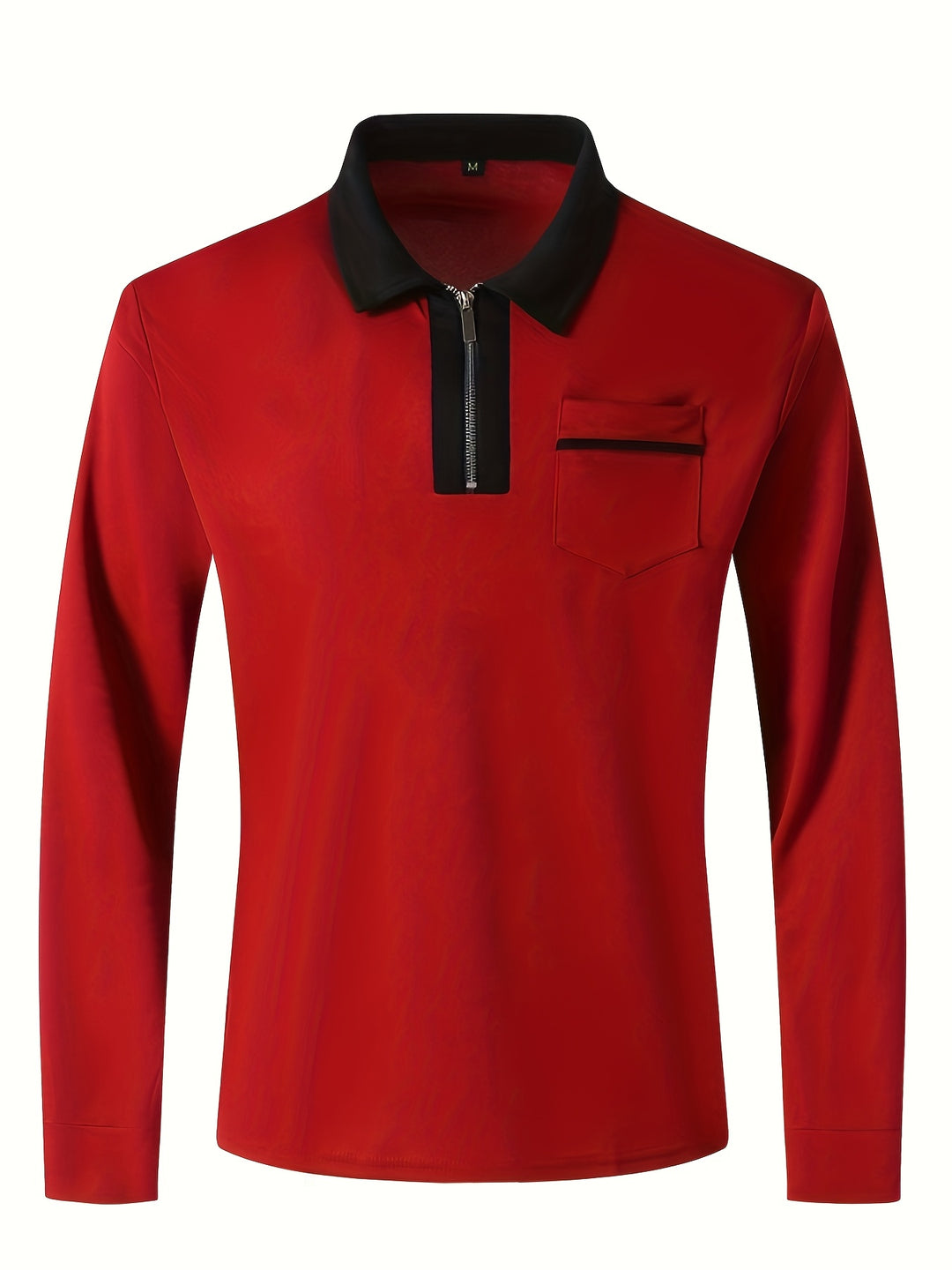 Bauke | Verfijnde Poloshirt met Rits