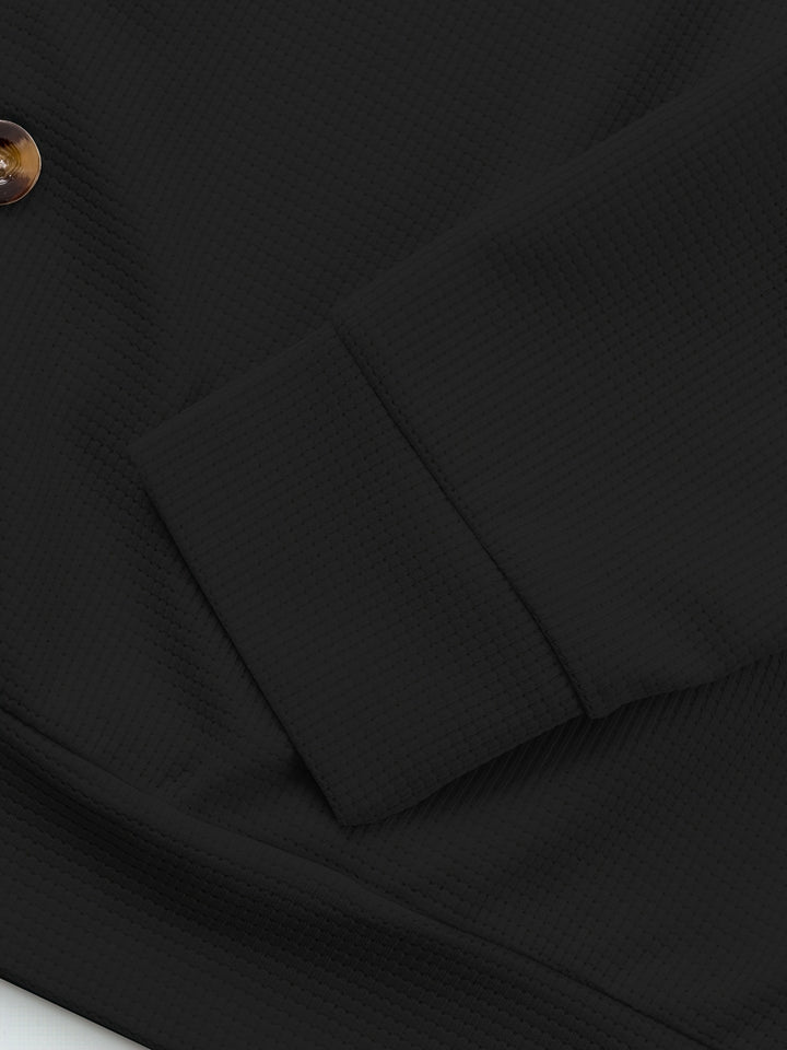 Ewald | Verfijnd Getextureerd Overshirt
