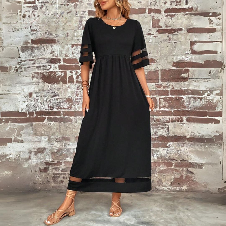 Aubrey | Flatterende midi jurk met elegante pasvorm