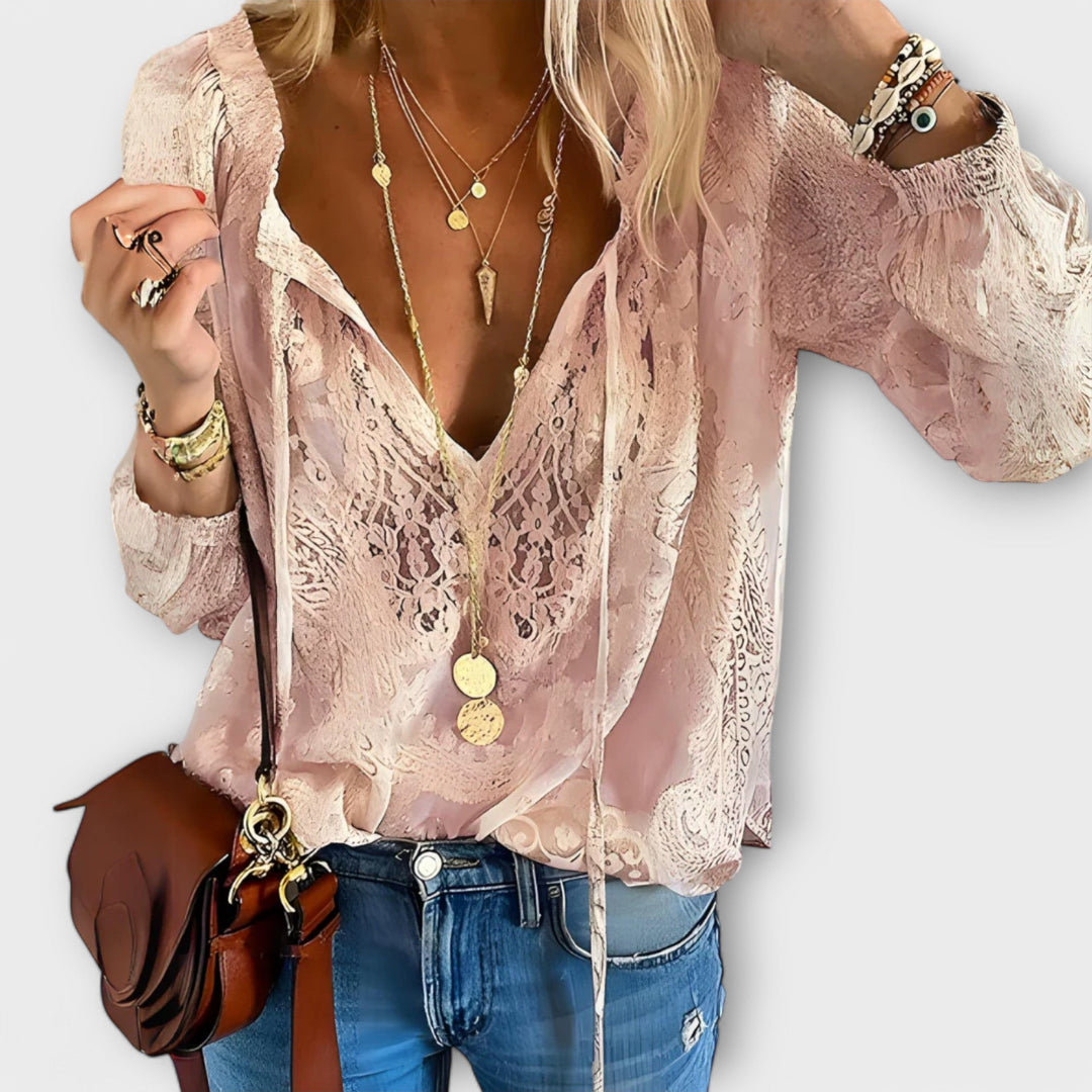 Mathilde | Verfijnde Blouse