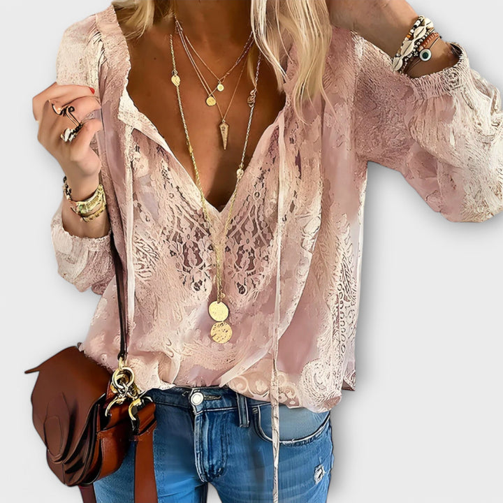 Mathilde | Verfijnde Blouse