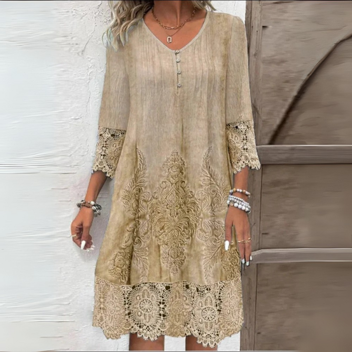 Charlotte | Elegante Zomerjurk met V-hals