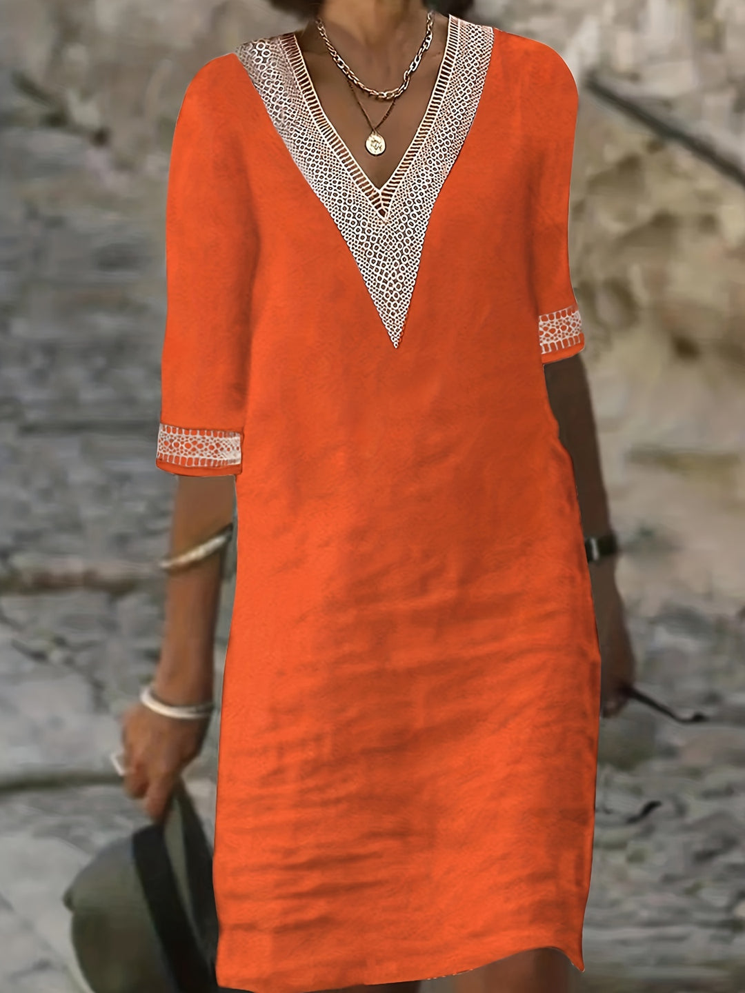 Ilse | Elegante V-hals Jurk