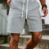 Ruben | Gestreepte Casual Short