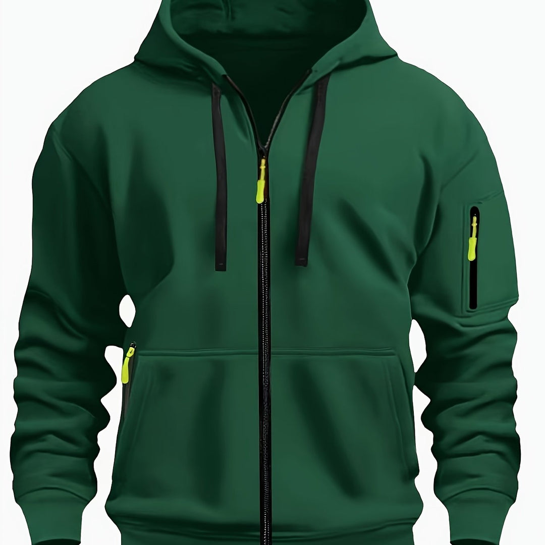 Duco | Comfortabele Sportieve Hoodie met Rits