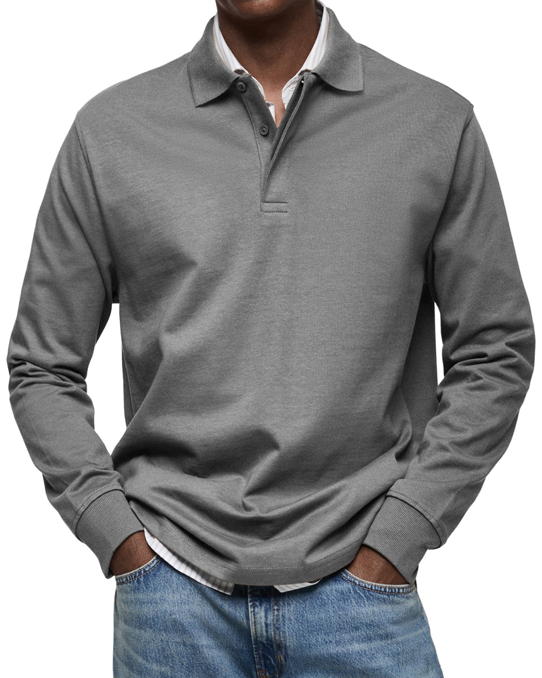 Thomas | Luxe Poloshirt Lange Mouwen