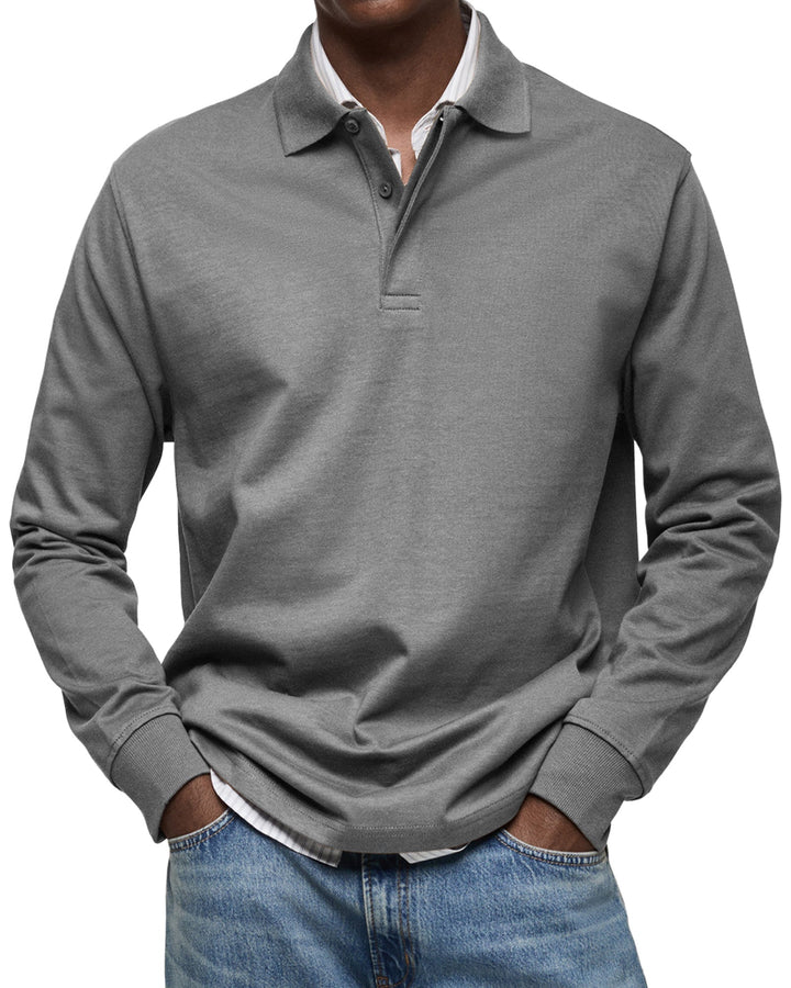 Thomas | Luxe Poloshirt Lange Mouwen