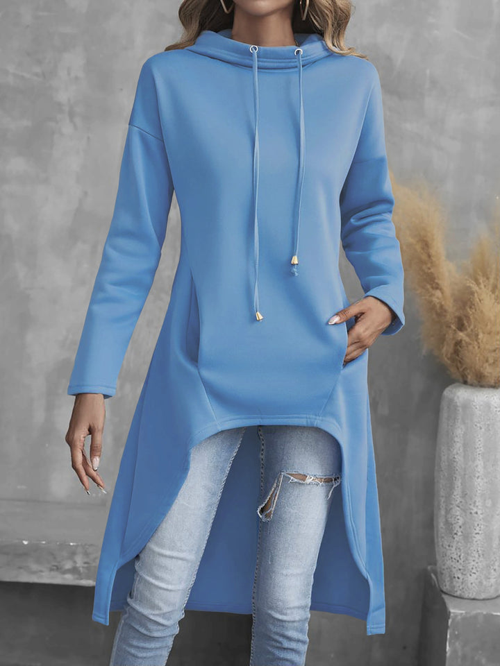 Berdien | Lange Asymmetrische Hoodie