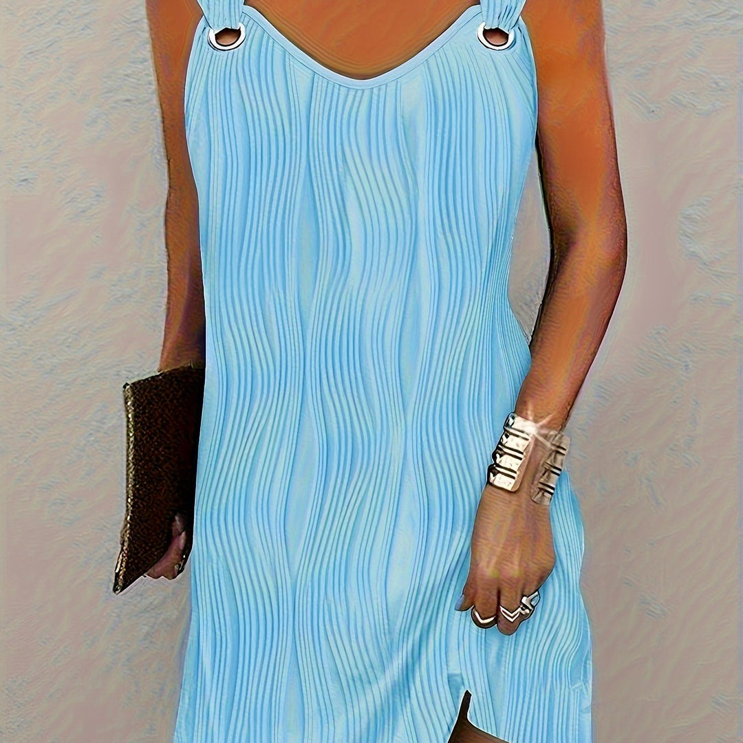 Janneke | Elegante Mouwloze Zomerjurk