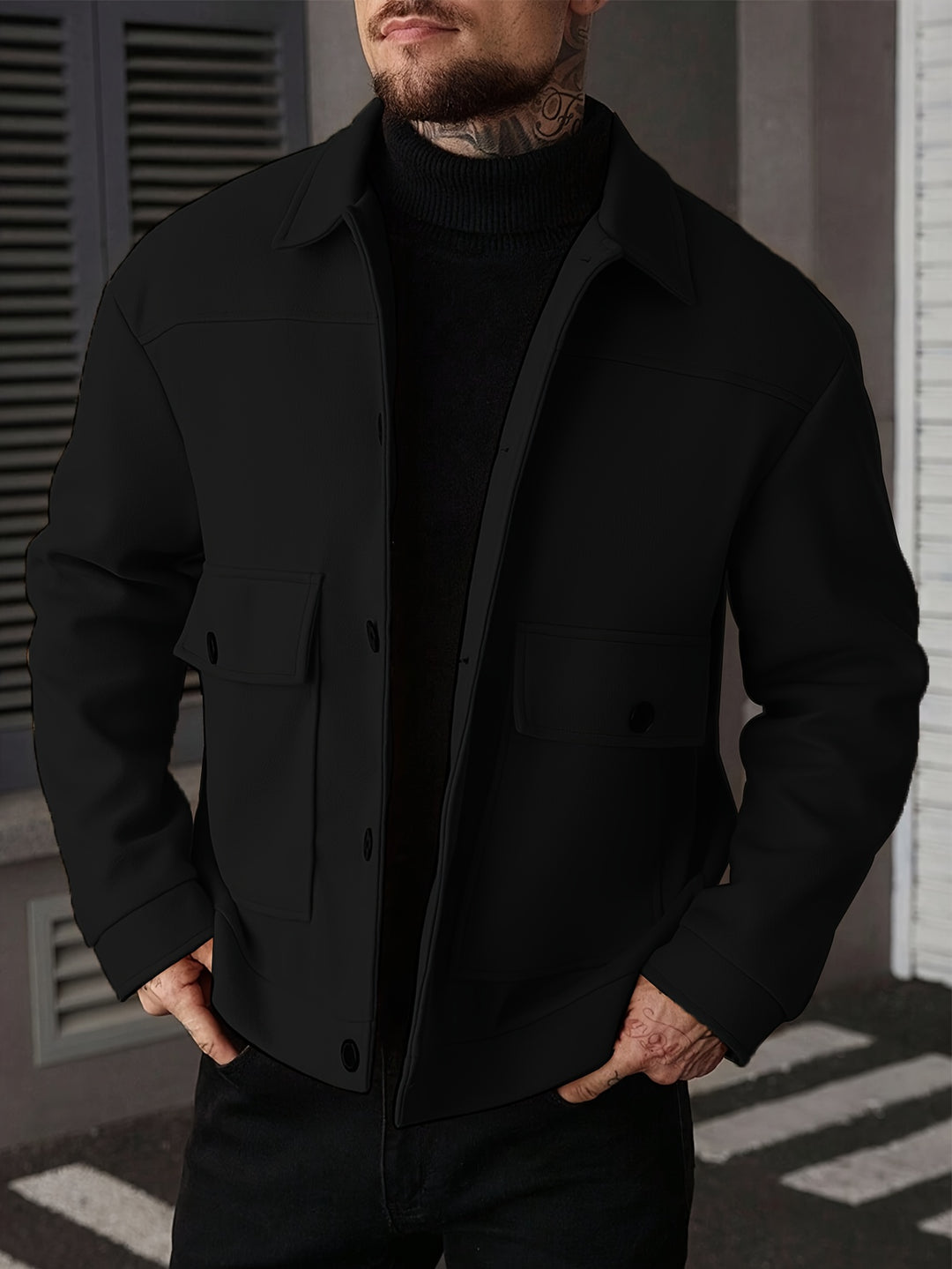 Lennard | Veelzijdige Overshirt-Jas