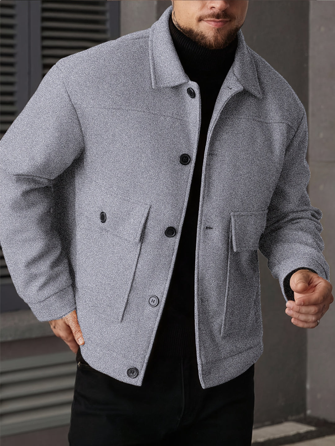 Lennard | Veelzijdige Overshirt-Jas