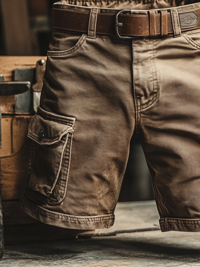 Adam | Premium Vintage Cargo Broek