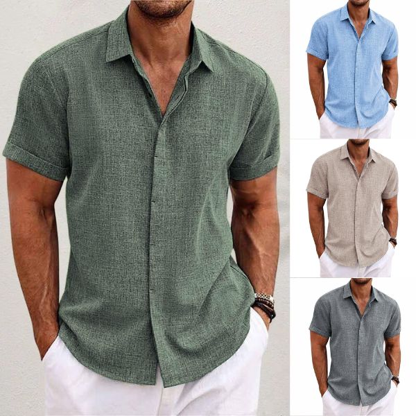 Lars | Ademend Slim-Fit Zomershirt