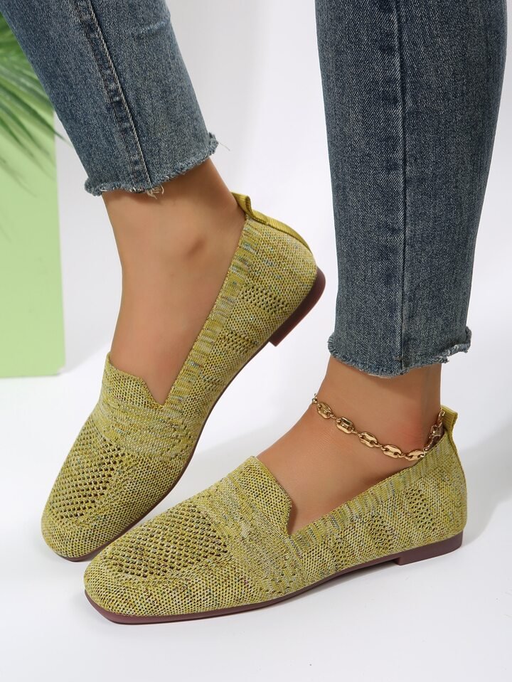 Lieke | Comfortabele Gebreide Loafers