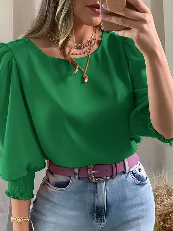Mariëlle | Elegante Blouse met Pofmouwen