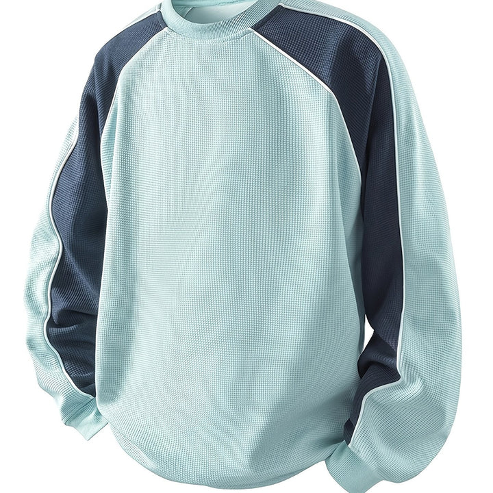 Jelle | Sportieve Colourblock Sweater