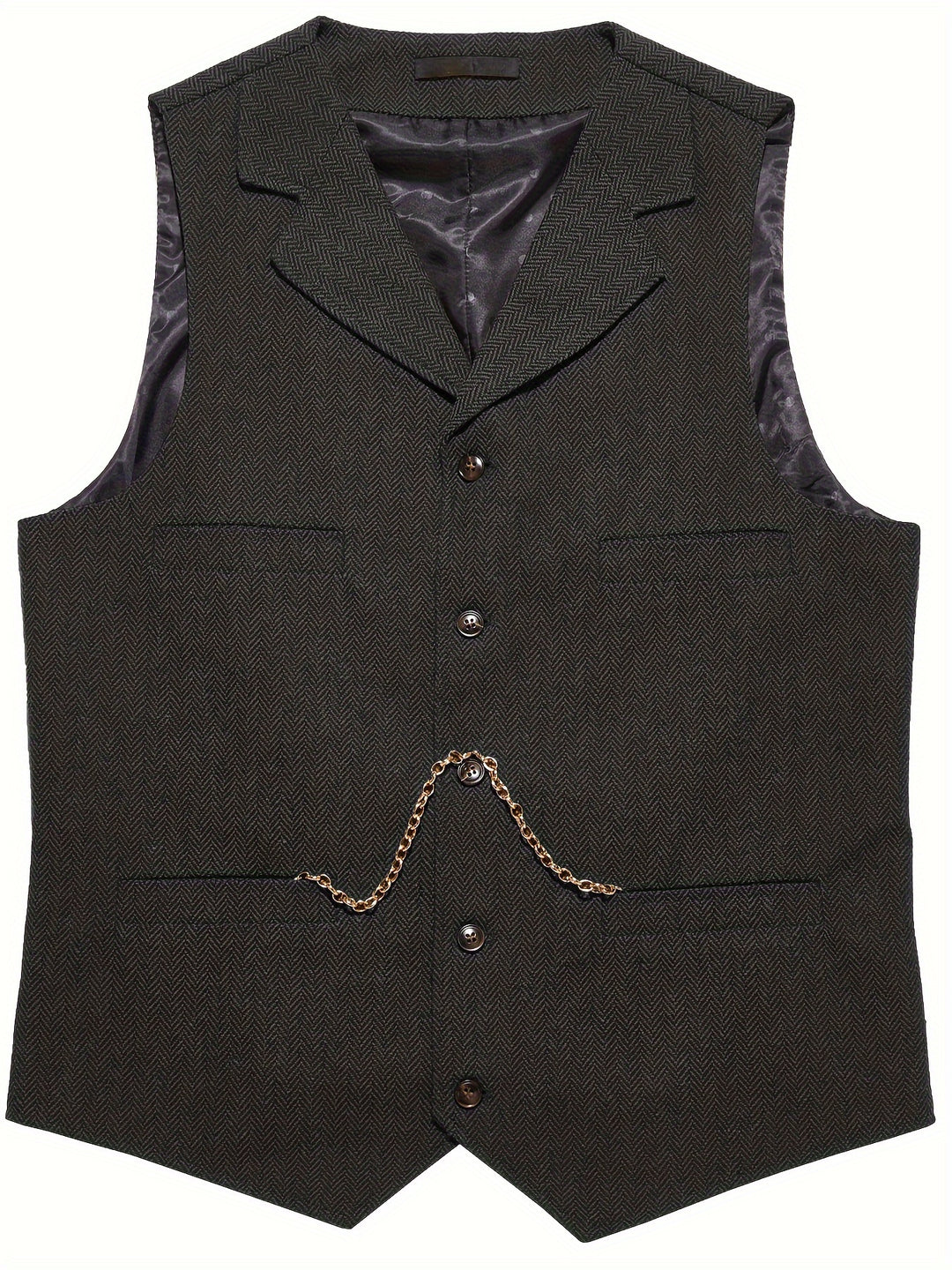 Wolter | Verfijnd Visgraat Gilet