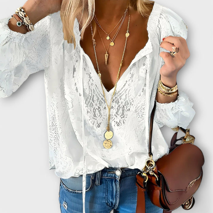 Mathilde | Verfijnde Blouse