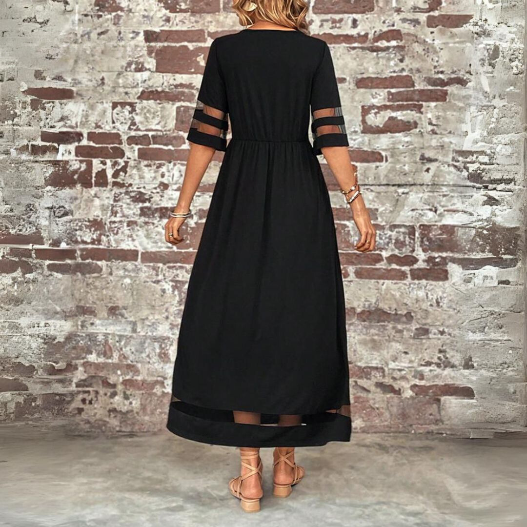 Aubrey | Flatterende midi jurk met elegante pasvorm