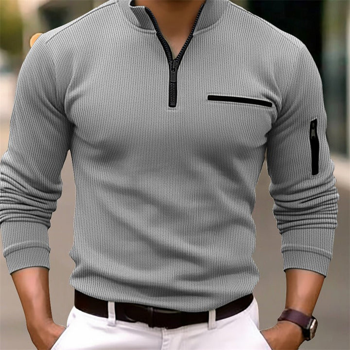 Lars | Sportief Ritshirt Met Kraag
