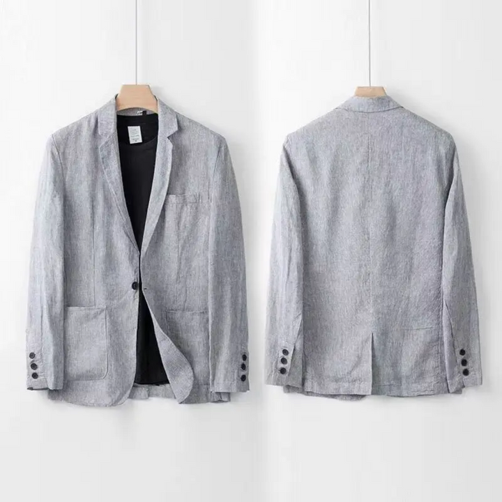Roland | Zomerse set met overhemd en broek in casual stijl