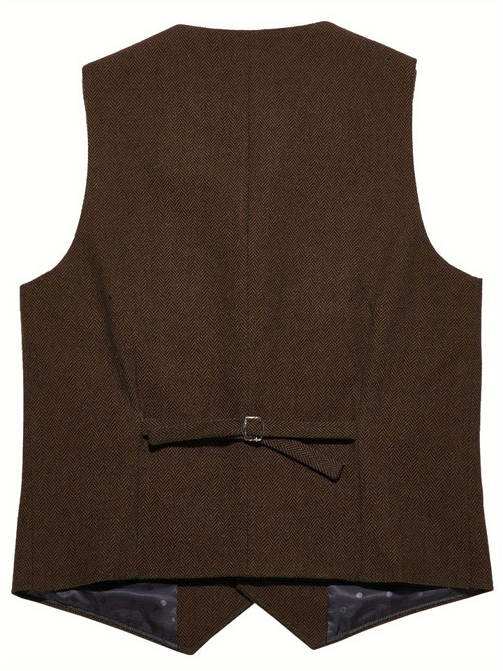 Wolter | Verfijnd Visgraat Gilet