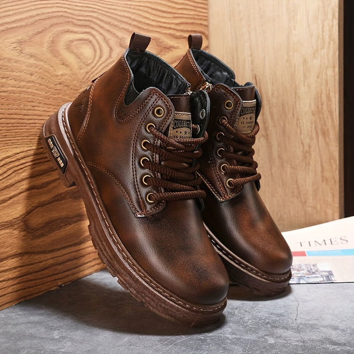 Jouke | Stoere Halfhoge Veterboots