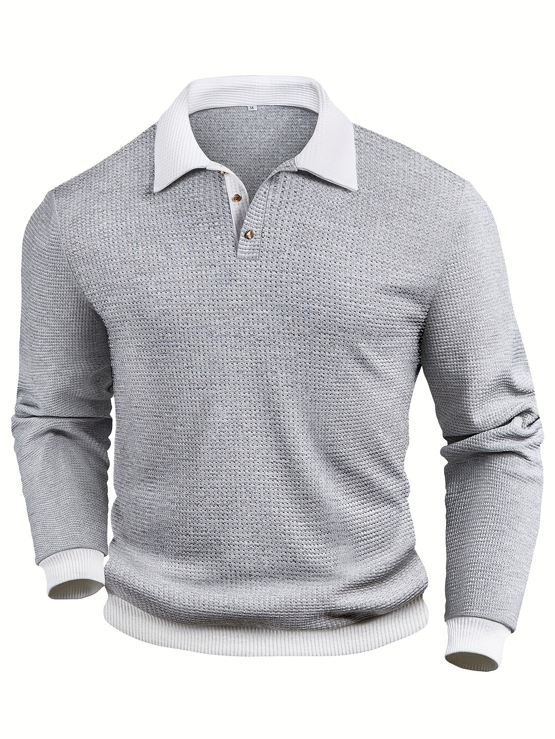 Harmen | Verfijnd Poloshirt met Wafelstructuur