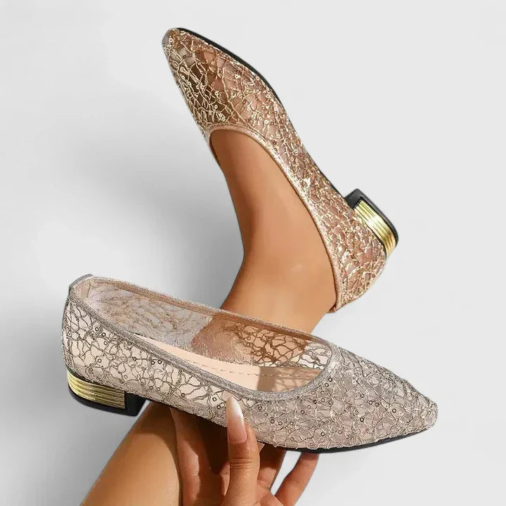 Carolien | Sierlijke Instap-ballerina's