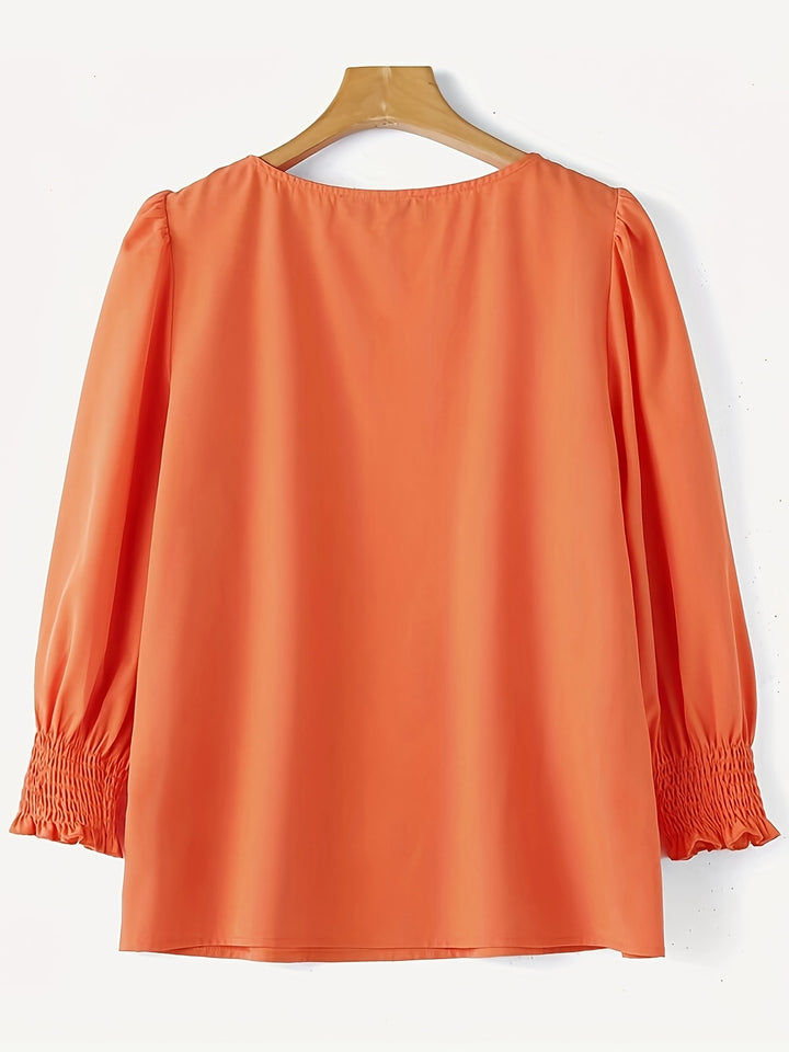 Mariëlle | Elegante Blouse met Pofmouwen