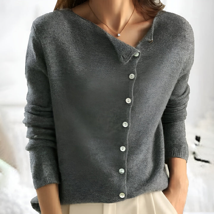 Sophie | Elegante Cardigan met Zachte Afwerking