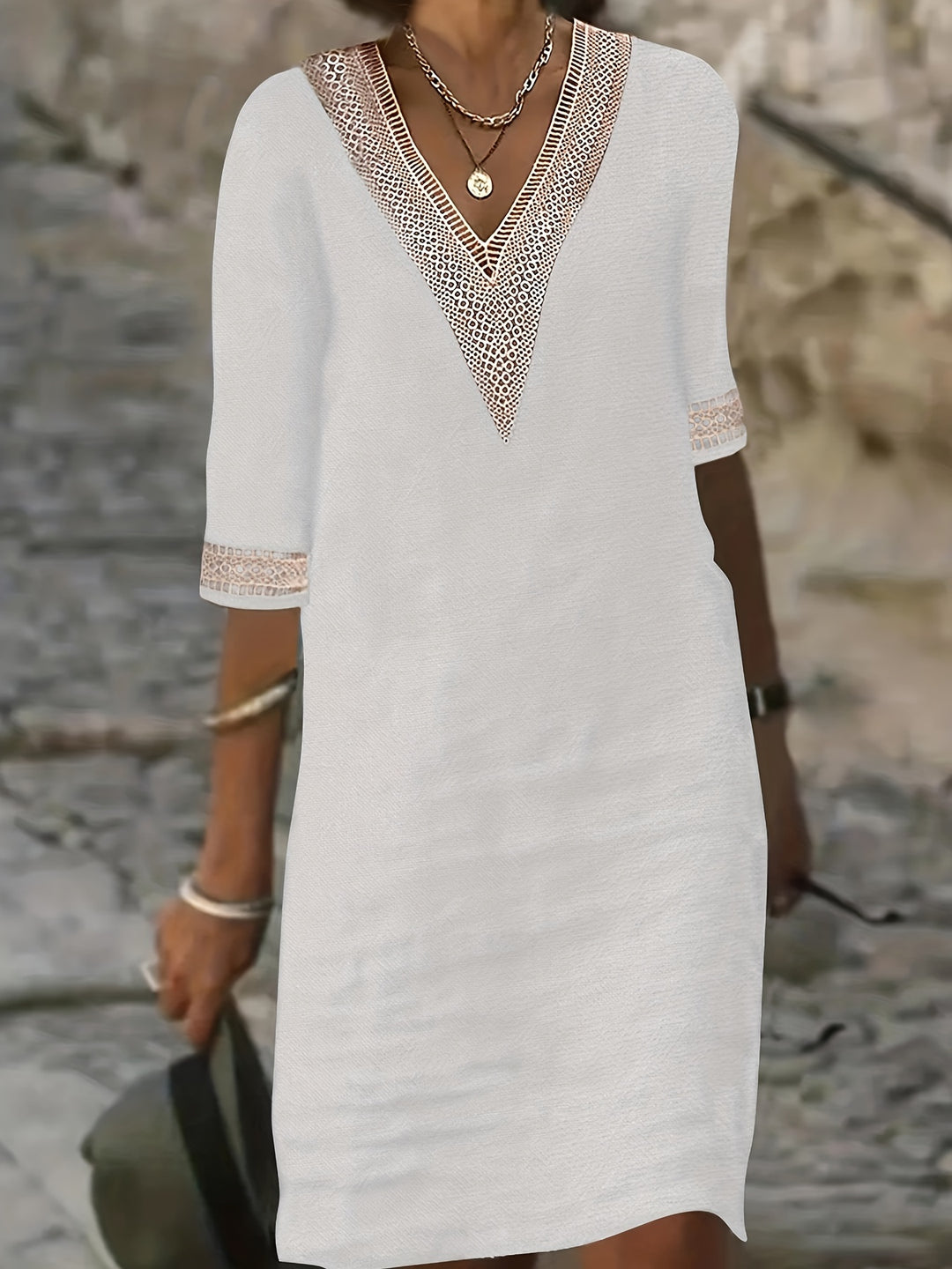 Ilse | Elegante V-hals Jurk