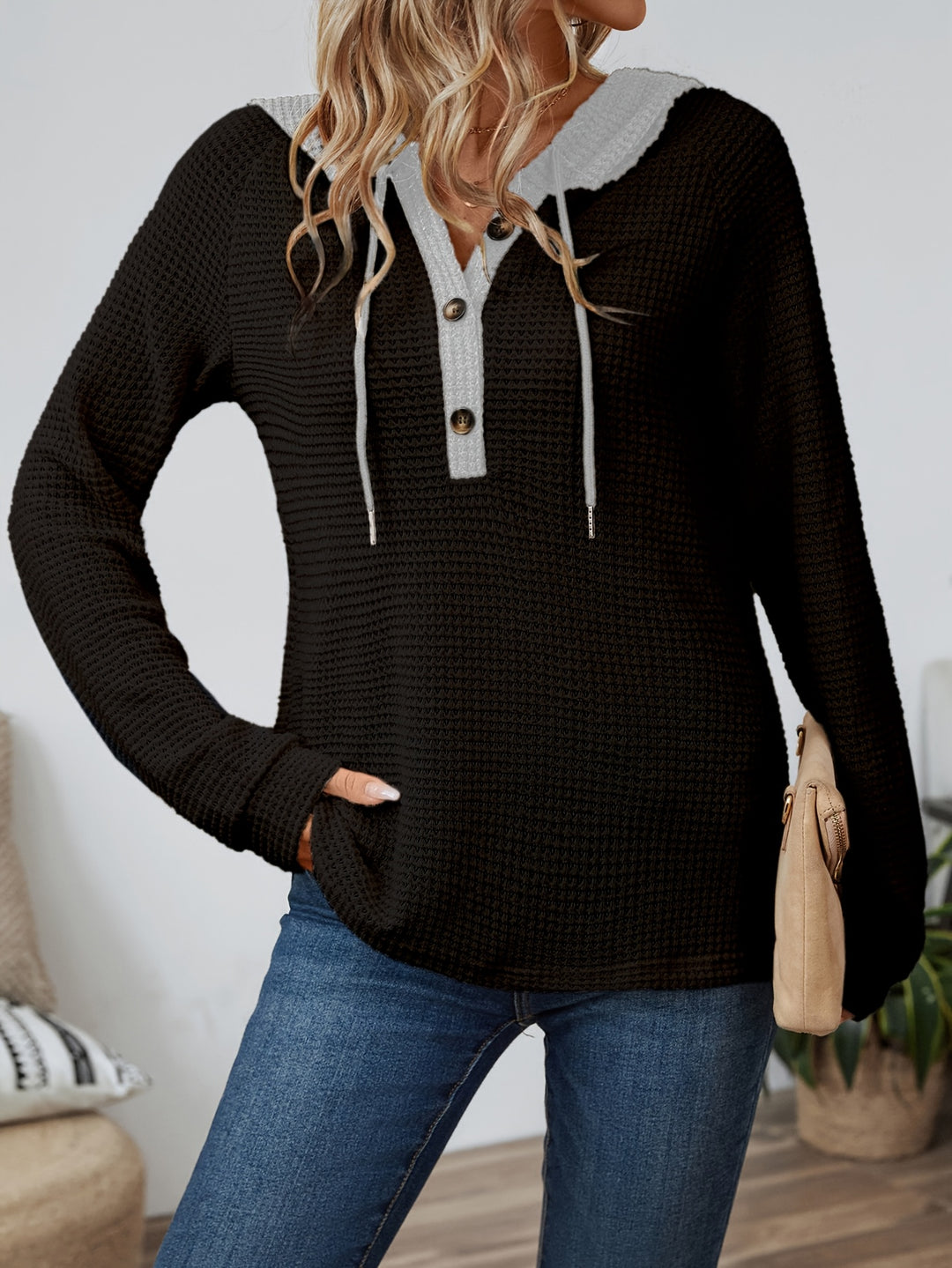 Ans | Zachte Getailleerde Hoodie