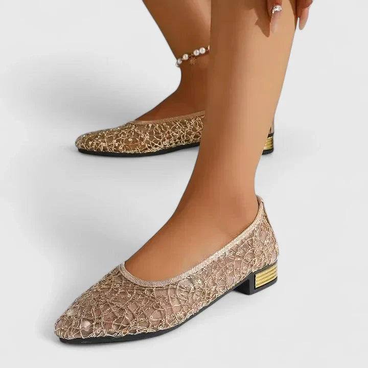 Carolien | Sierlijke Instap-ballerina's
