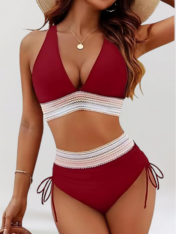 Roos | Vormgevende High-Waist Bikini