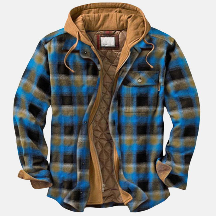 Reinder | Warm Geruit Jack met Capuchon