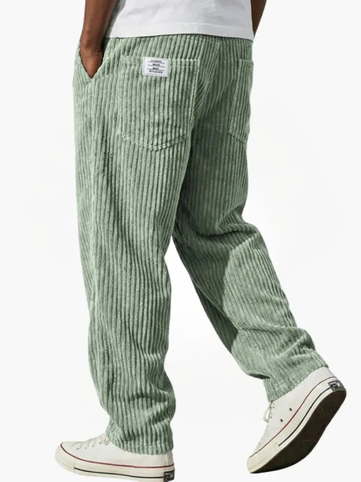 Rutger | Comfortabele Geribde Broek