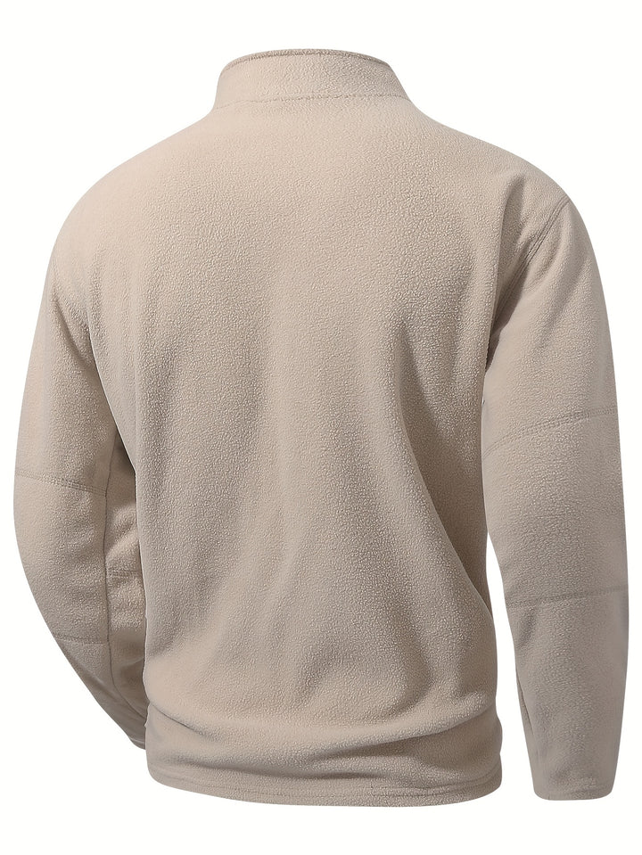 Simon | Comfortabele Trui met Halve Rits
