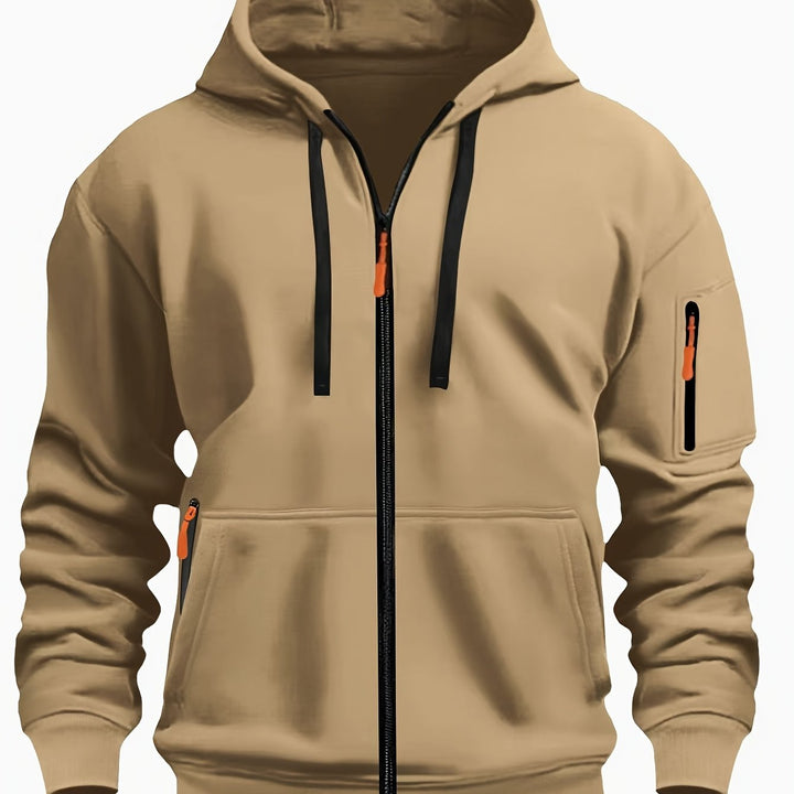 Duco | Comfortabele Sportieve Hoodie met Rits