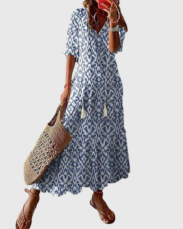 Amalia | Bohemian Zomer Maxijurk